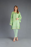 Bareeze Printed Pr961 Light Green Dress
