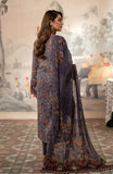 Alzohaib SBEC-24-10 Sunshine Bloom Embroidered Chikankari Chiffon Dupatta Edition 2024
