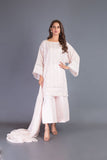 Bareeze Golden Dreams Ch3230 Peach Dress