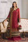 Baroque Embroidered Chiffon CH12-07 Chantelle Chiffon Collection