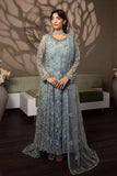 Flossie Winter Mint (A) Avalanche Chiffon Collection