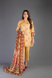 Bareeze Printed Pr911 Yellow Dress