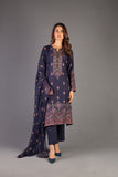 Bareeze Gelim Bnl1139 Navy Blue Dress
