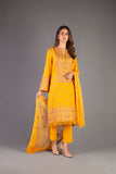 Bareeze Ertugul Ch3304 Yellow Dress