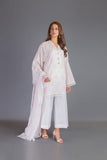 Bareeze Spring Melody Mc629 White Dress
