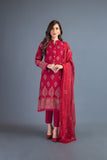 Bareeze Brocade Range Bnl942 Maroon Dress