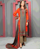 Ittehad IF JN 1611A Linen Series 3 Piece 2020