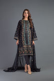 Bareeze Festive Florida Ch3245 Black Dress