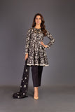 Bareeze Sun Gold Bnl961 Black Dress