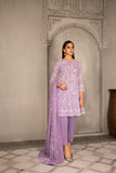 Bareeze Summer Haze Bnl989 Purple Dress