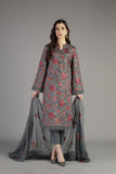 Bareeze Mah E Rooh Bnl1238 Grey Dress