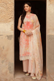 Cross Stitch Peach Blush Premium Lawn Collection 2024