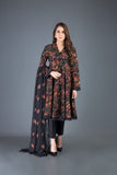 Bareeze Mulberry Bnl945 Black Dress