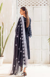 Alzohaib B&WECS-22-01A Black White Embroidered Chikankari Series 2022
