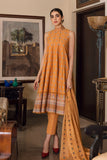Bareeze Turgut Ch3307 Mustard Dress