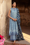 Cross Stitch Blue Sand Premium Lawn Collection 2024
