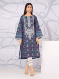 Edenrobe EWU22V1-23611 Blue Multi Nayab Eid Collection 2022