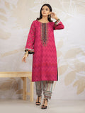 Edenrobe EWU22V1 23667 Pink Khayal Summer Lawn 2022
