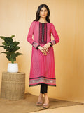 Edenrobe EWU22V1-23696 Pink Nayab Eid Collection 2022