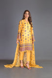 Bareeze Floral Essence 1 Ch3247 Yellow Dress