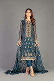Bareeze Needle Work Bnl1212 Green Dress