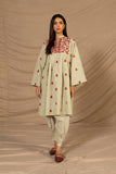Sapphire 2SE DY22V12 1S 1 Embroidered Khaddar Frock Winter Vol 1 RTW 2022