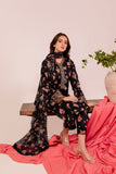 Farasha Black Scarlet Exclusive Lawn Edition Vol 1