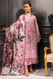 Rangrasiya Jumana Carnation Khaddar Shawl