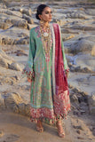 Sana Safinaz S211-002b-cp Winter Shawl Velvet 2021