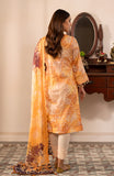 Alzohaib SBEC-24-03 Sunshine Bloom Embroidered Chikankari Chiffon Dupatta Edition 2024