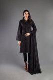 Bareeze Classic Tales Bnl1054 Black Dress