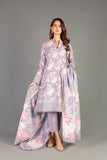 Bareeze Printed Pr65 Grey Dress