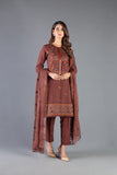 Bareeze Gul E Rang Bnl1135 Brown Dress
