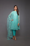 Bareeze Passion Range Bnl705 Aqua Dress