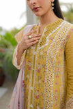 Qalamkar JK-15 Miel Q Line Lawn Collection 2024