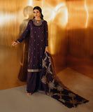 Sapphire U3FE-LX23V10-23 - 3 Piece - Embroidered Raw Silk Suit Festive 2 Collection