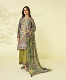 Sapphire 3 Piece - Digital Printed Embroidered Zari Lawn Suit 3PE-SG23V1 Spring Summer Lawn Vol 1