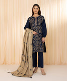 Sapphire U3PE-ST23V10-19 - 3 Piece - Embroidered Khaddar Suit Festive 2 Collection