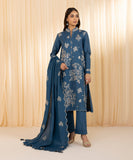 Sapphire U3PE-ST23V10-24 - 3 Piece - Embroidered Khaddar Suit Festive 2 Collection