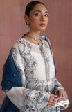 Maryum N Maria White Tales (QFD-0049) Naqsh Chiffon Formals