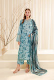 Farasha Aqua Beryl Printed Summer Essentials