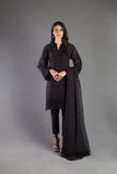 Bareeze Vital Swiss Ch3142 Black Dress