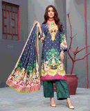 Ittehad IF JN 1620B Linen Series 3 Piece 2020