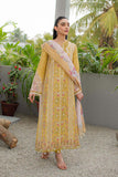 Qalamkar JK-15 Miel Q Line Lawn Collection 2024