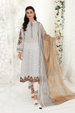 Nishat Linen 42201641-Printed Embroidered 3PC Amaltas Sunheri Eid Collection 2022