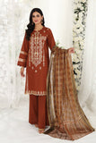 Nishat Linen 42201676-Embroidered 3PC Amaltas Sunheri Eid Collection 2022