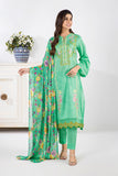 Nishat Linen 42201684-Printed Embroidered 3PC Amaltas Sunheri Eid Collection 2022