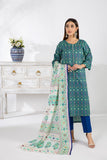 Nishat Linen 42202304-3PC Printed Amaltas Sunheri Eid Collection 2022