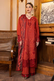 Rangrasiya Zoya Carnation Khaddar Shawl