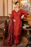 Rangrasiya Zoya Carnation Khaddar Shawl